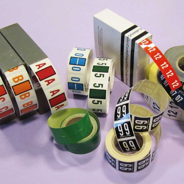 Étiquettes en rouleau vierges autocollantes - AGIS Étiquettes