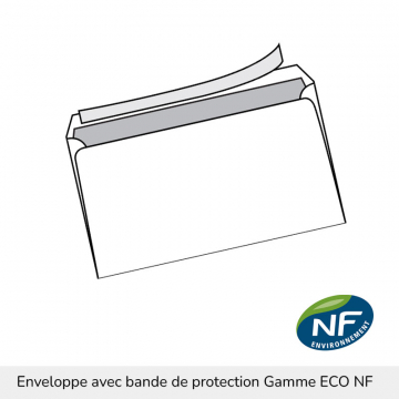 Enveloppes avec bandes de...