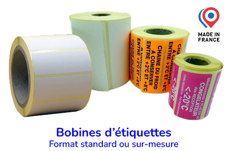 Rouleau étiquettes thermiques