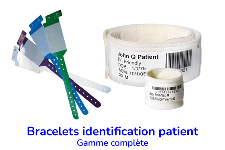 Bracelets identification patients