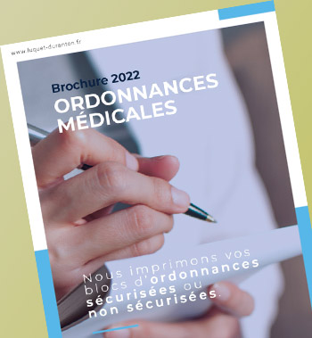 Catalogue Luquet et Duranton : blocs d'ordonnances médicales