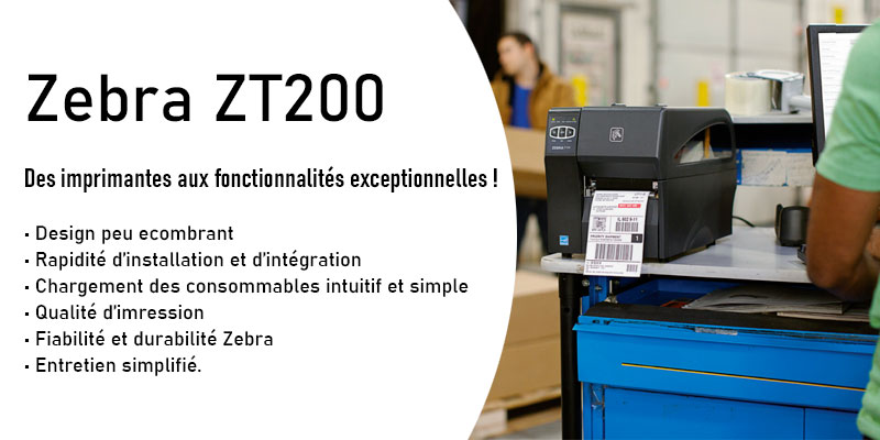 Photo zebra imprimante ZT200