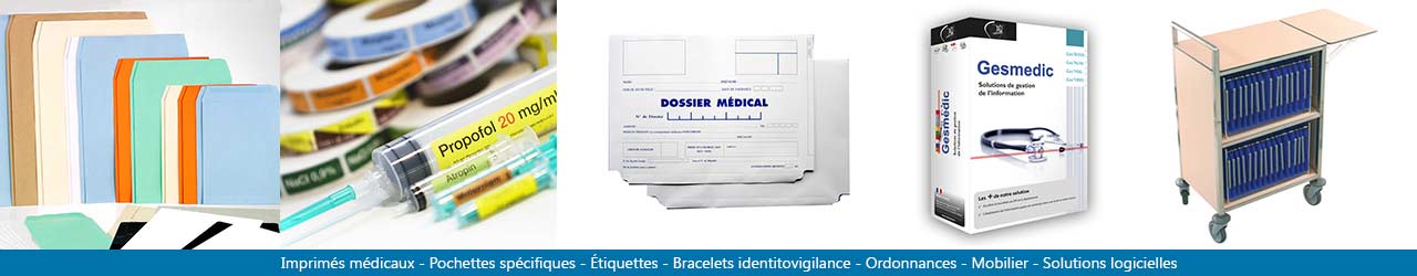Fabricant de papeterie médical - imprimés médicaux