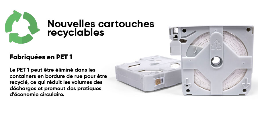 Nouvelle cartouches bracelets hôpital Zebra