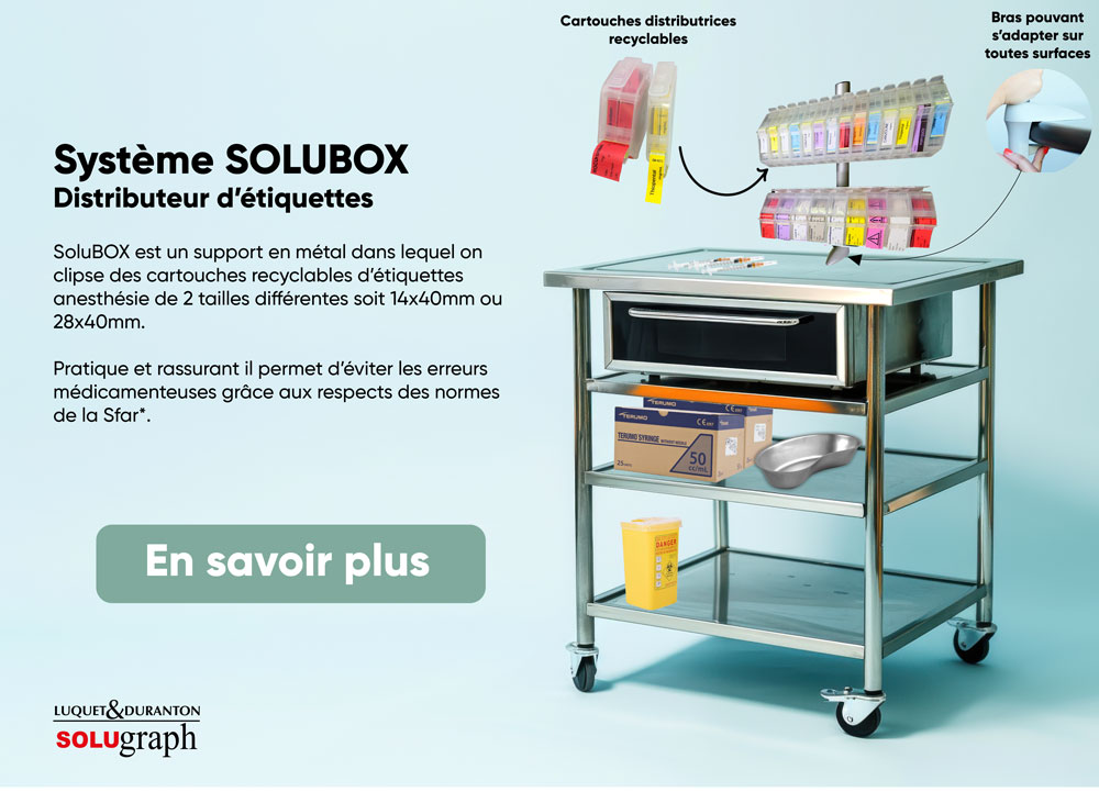 Distributeur d'étiquettes adhésives
