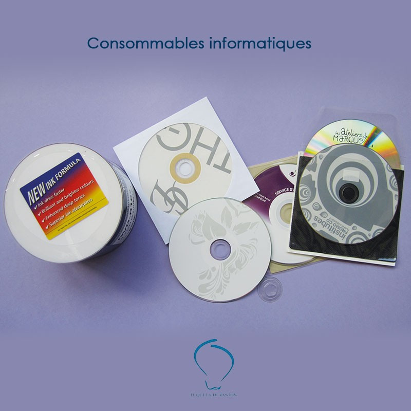 CD, DVD ET ACCESSOIRES : standards et sur-mesure