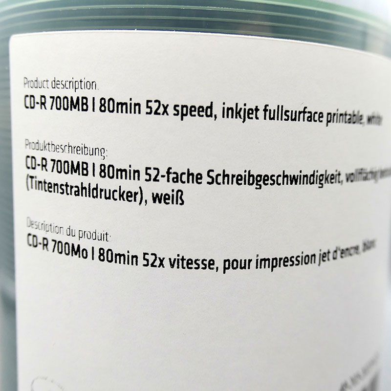 CD, DVD ET ACCESSOIRES : standards et sur-mesure