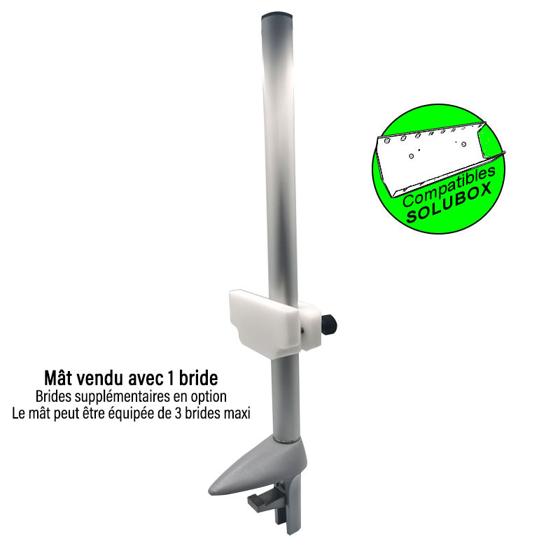 Mât pour étiquettes seringues