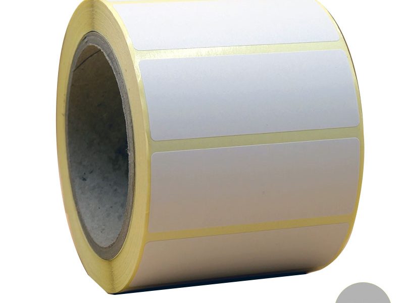 Bobine 1000 étiquettes vélin enlevable 80x30 mm