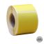 Bobine 400 étiquettes Vélin enlevables jaune 40x40 mm