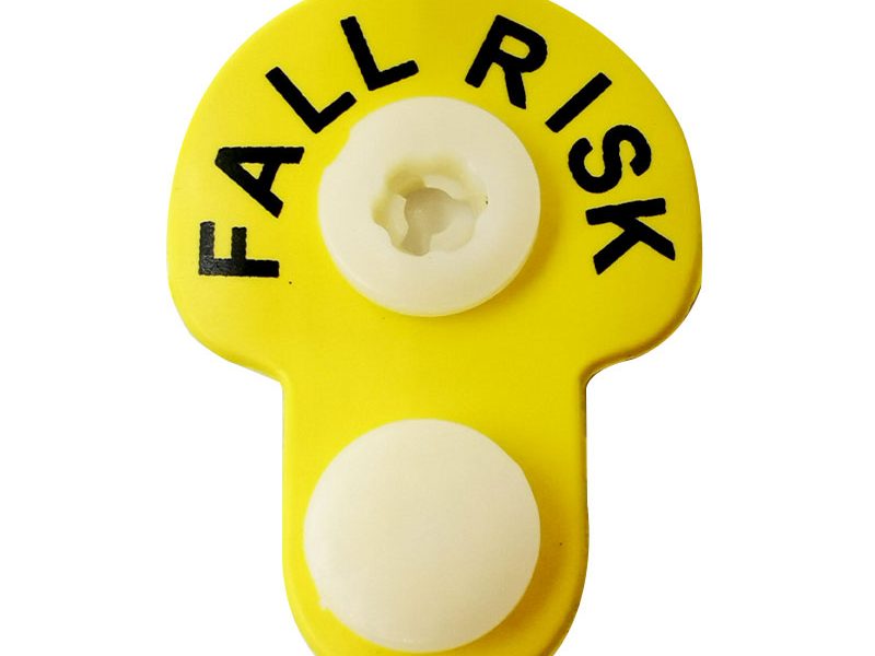 Clip pour bracelet patient alerte risque de chute