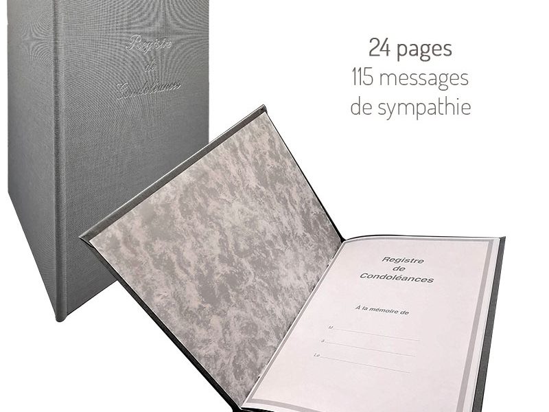 Registre des condoléances