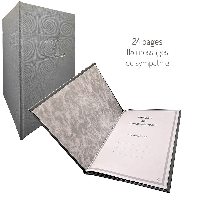 Registre des condoléances