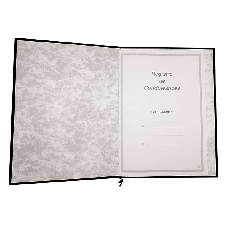 Registre des condoléances