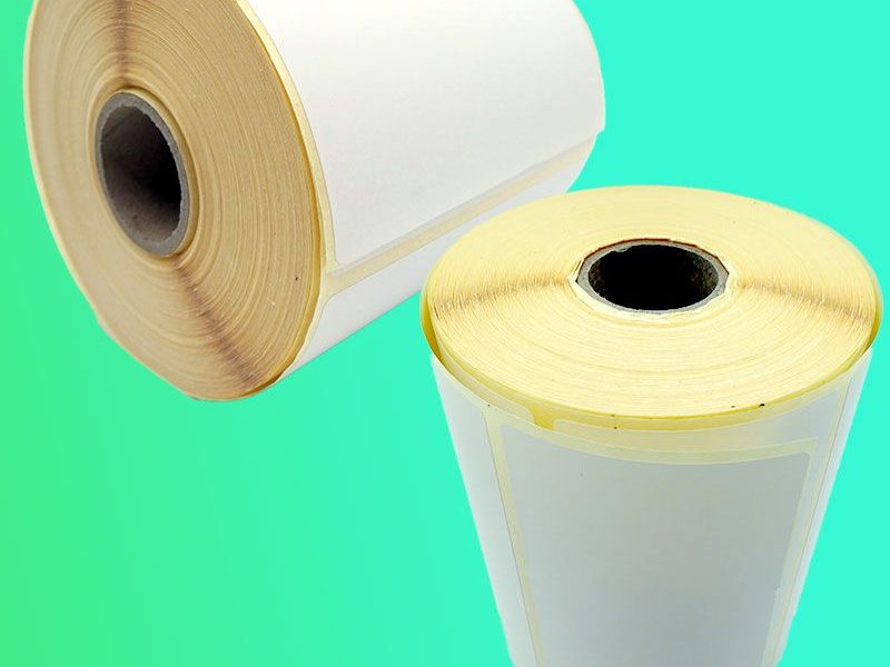 Bobine étiquettes spéciales tube à essai