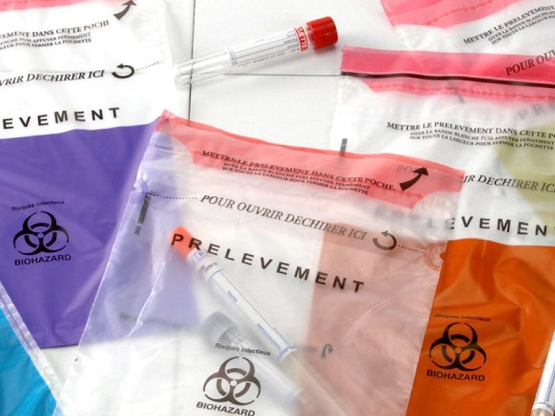 Sachets de prélèvements standards et personnalisables