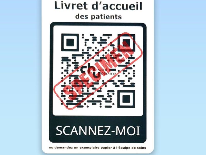 Étiquettes numériques QR CODE