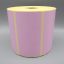 Bobine 1300 étiquettes 92x48 mm vélin rose