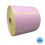 Bobine 1300 étiquettes 92x48 mm vélin rose