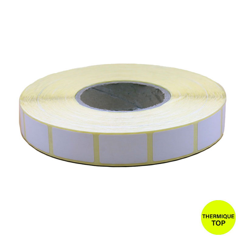 Bobine 3700 étiquettes Thermique TOP 25x38 mm