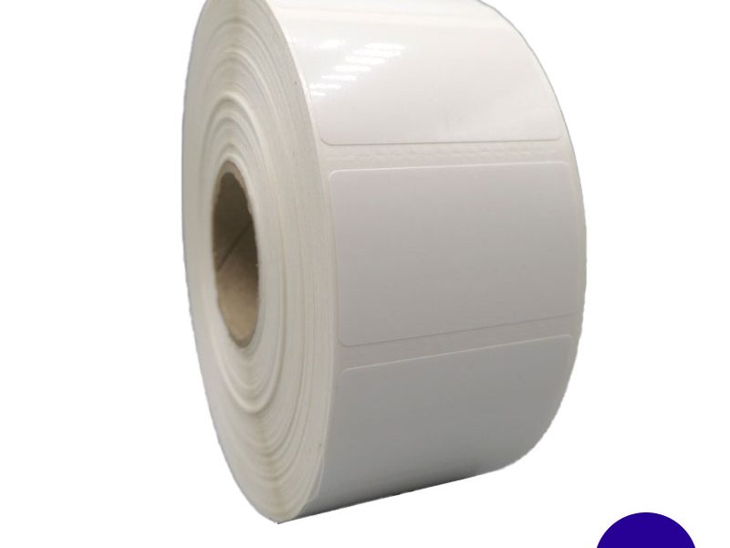 Bobine 6800 étiquettes 50x30 mm Polypro