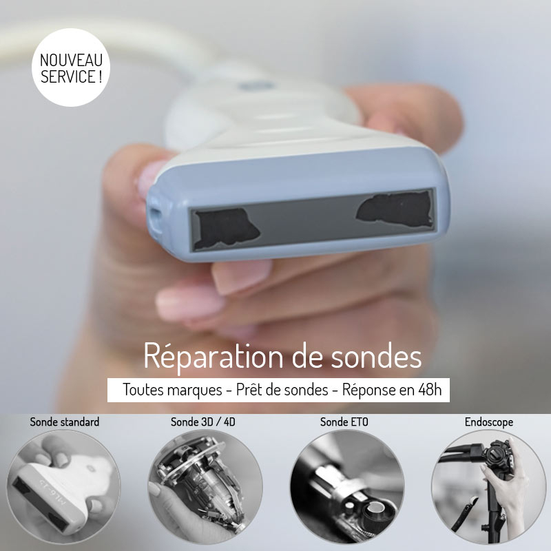 Réparation de sondes à ultrasons