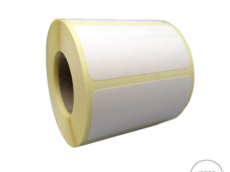 Bobine 500 étiquettes 50x25 mm hydrosolubles