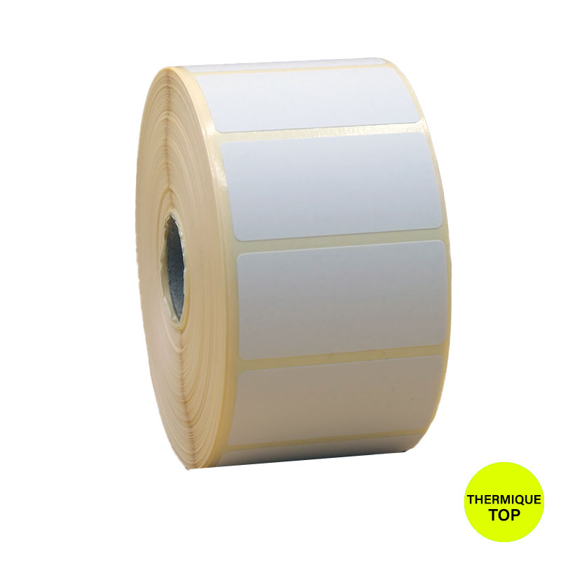 Bobine 2000 étiquettes Thermique TOP 51x25,4 mm