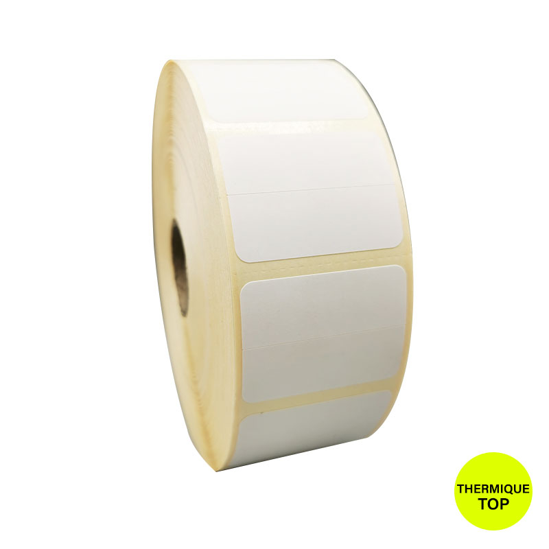 Bobine 2500 étiquettes 38x28 mm Thermique TOP