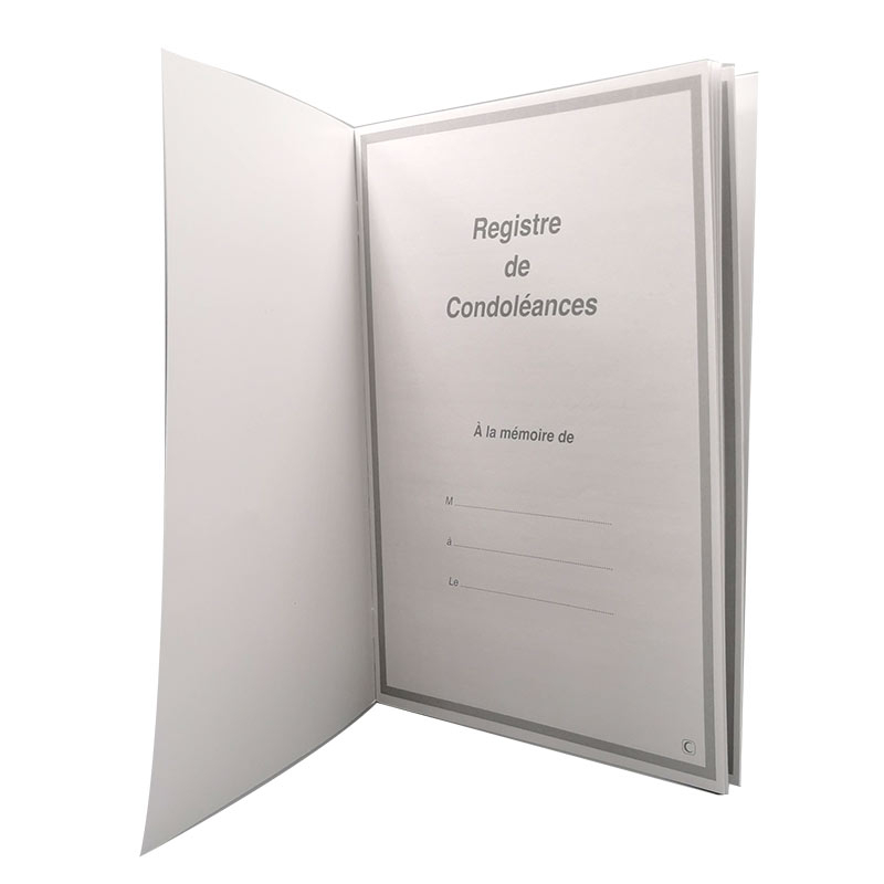 Registre des condoléances