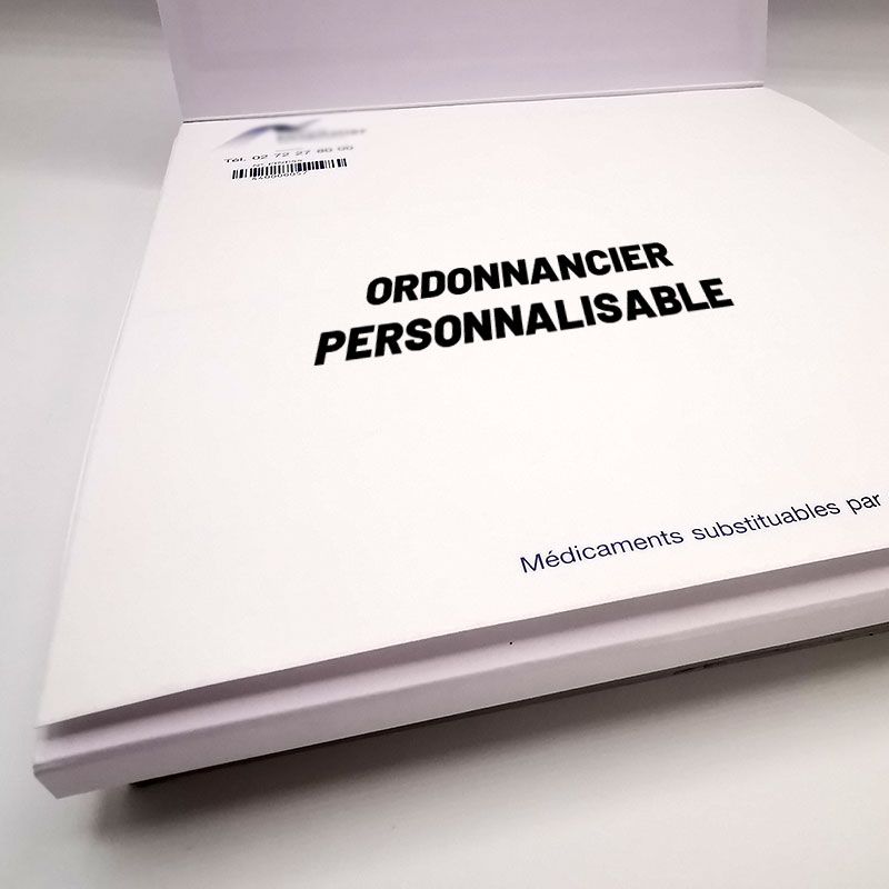 Bloc d'ordonnances classiques simples non sécurisées