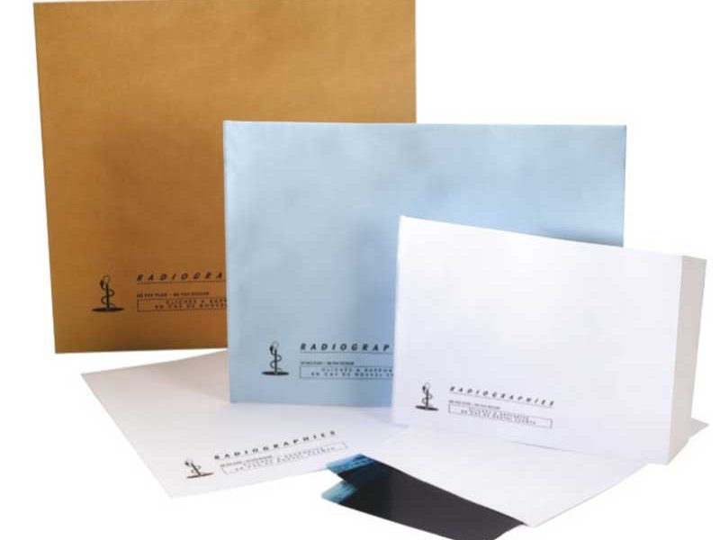 Pochettes radiologie avec ou sans impression