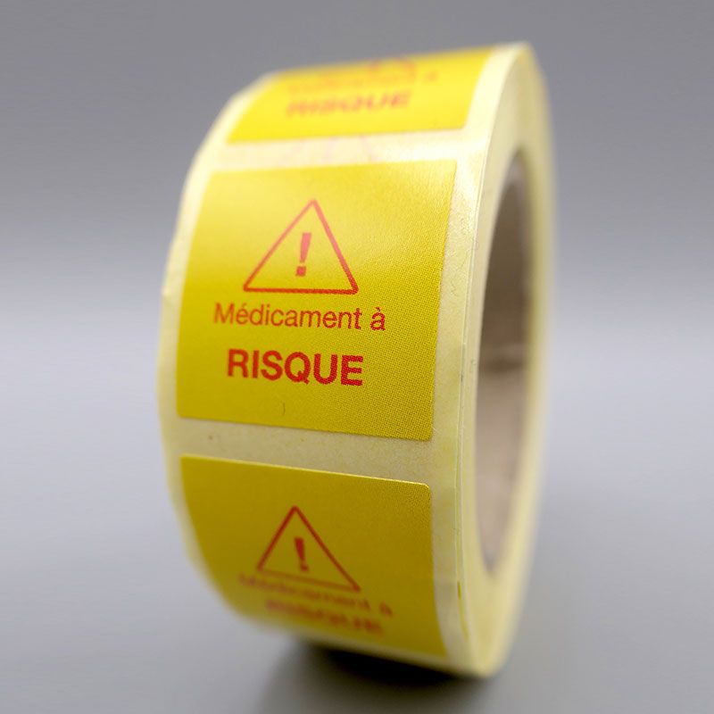 Étiquettes "médicament à risque"