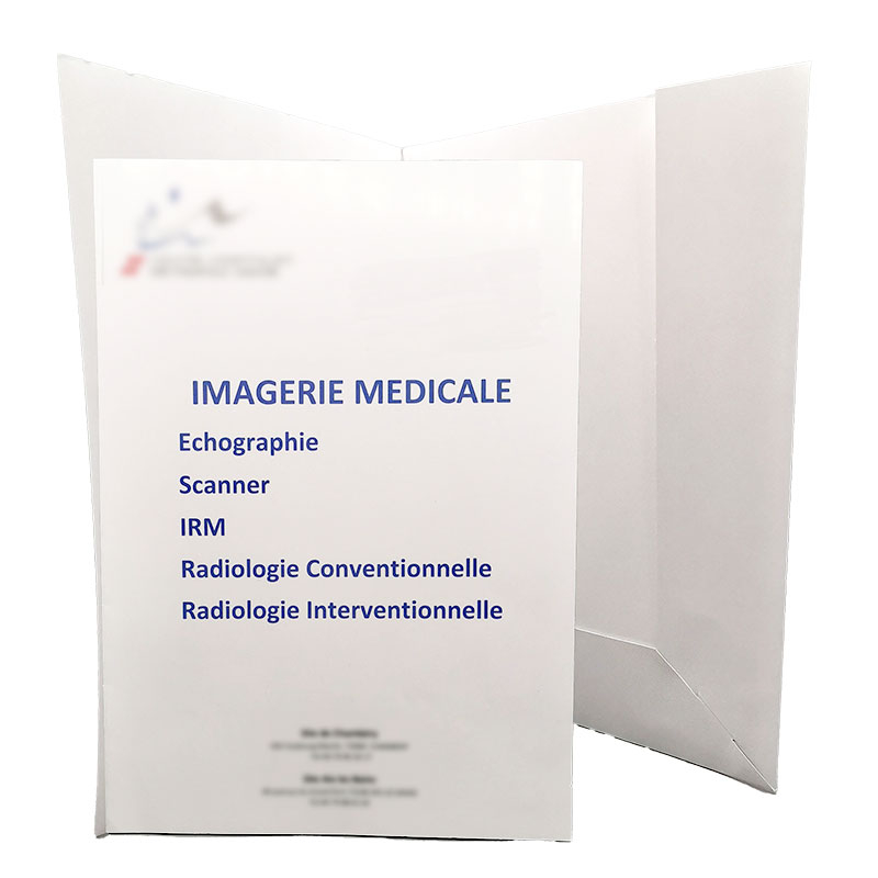 Chemises à rabats personnalisables pour archivage documents