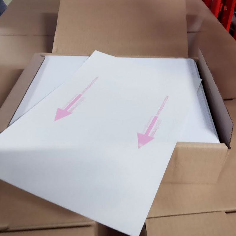 Feuilles D'Insertion Pour Porte-Tickets Durable - 80 Étiquettes 150x67 Mm Sur 20 Feuilles A4 - Pour Imprimante Laser/Jet D'encre
