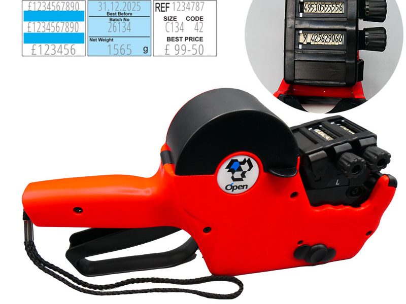 Pince à étiqueter Open Data T117 (3 lignes)
