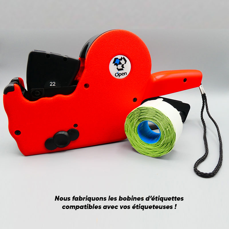 Pince à étiqueter Open Data T117 (3 lignes)