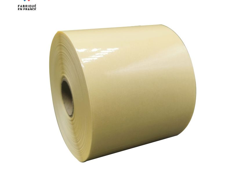 Bobine 1000 étiquettes transparentes 76,2x101 mm