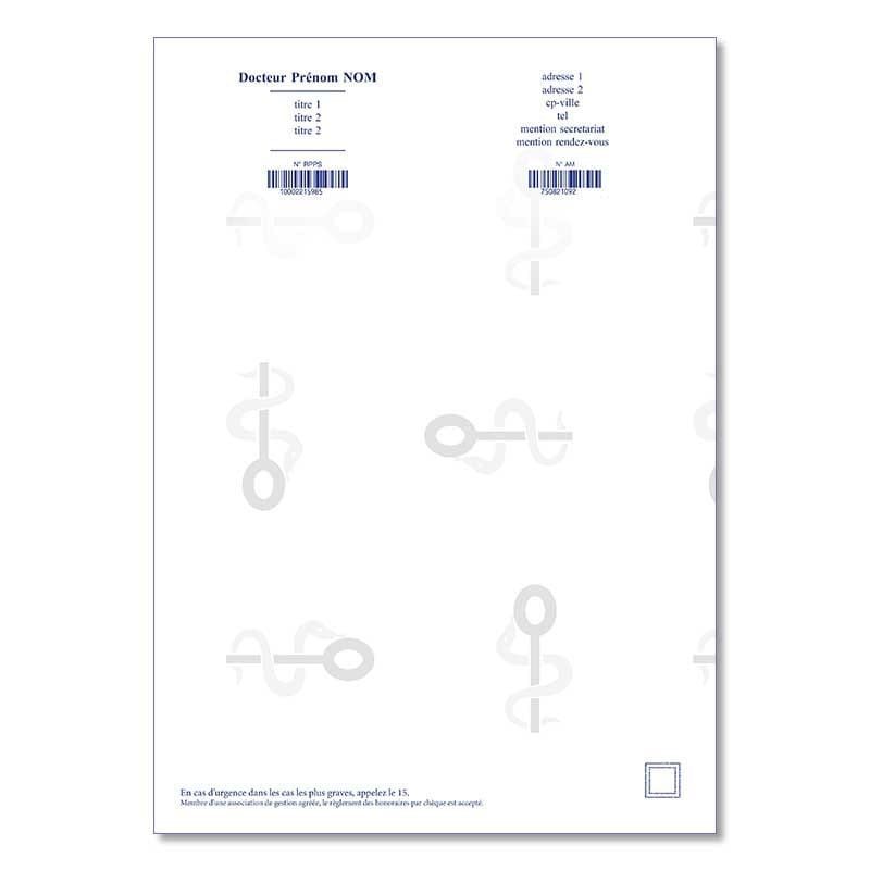 Ordonnances sécurisées R280 - AFNOR Certification