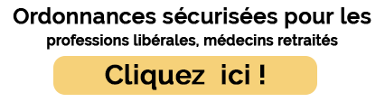 bouton commande ordonnances sécurisée pour professions libérales