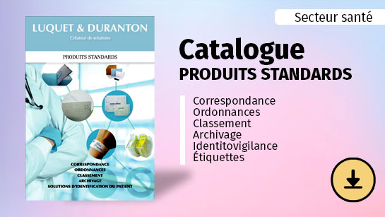catalogues papeterie medicale Luquet et Duranton