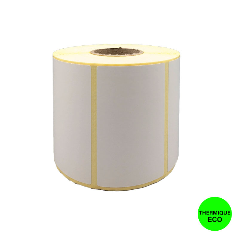 Bobine 1000 étiquettes 100x50 thermique ECO