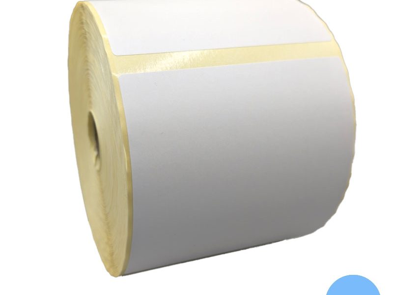 Bobine 1000 étiquettes vélin 100x100 mm