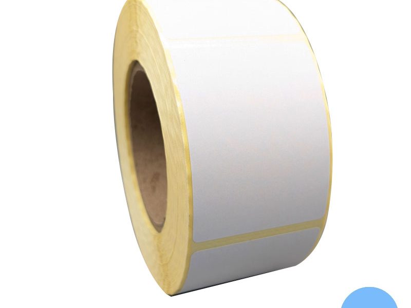 Bobine 1000 étiquettes vélin 60x80 mm