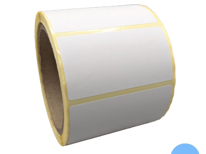 Bobine 400 étiquettes vélin 75x40 mm