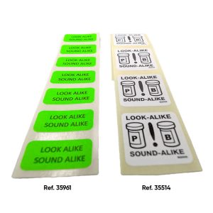 Étiquettes look-a-like / sound-a-like