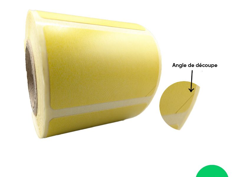 Bobine 200 étiquettes thermique TOP 50x25 mm double enduction
