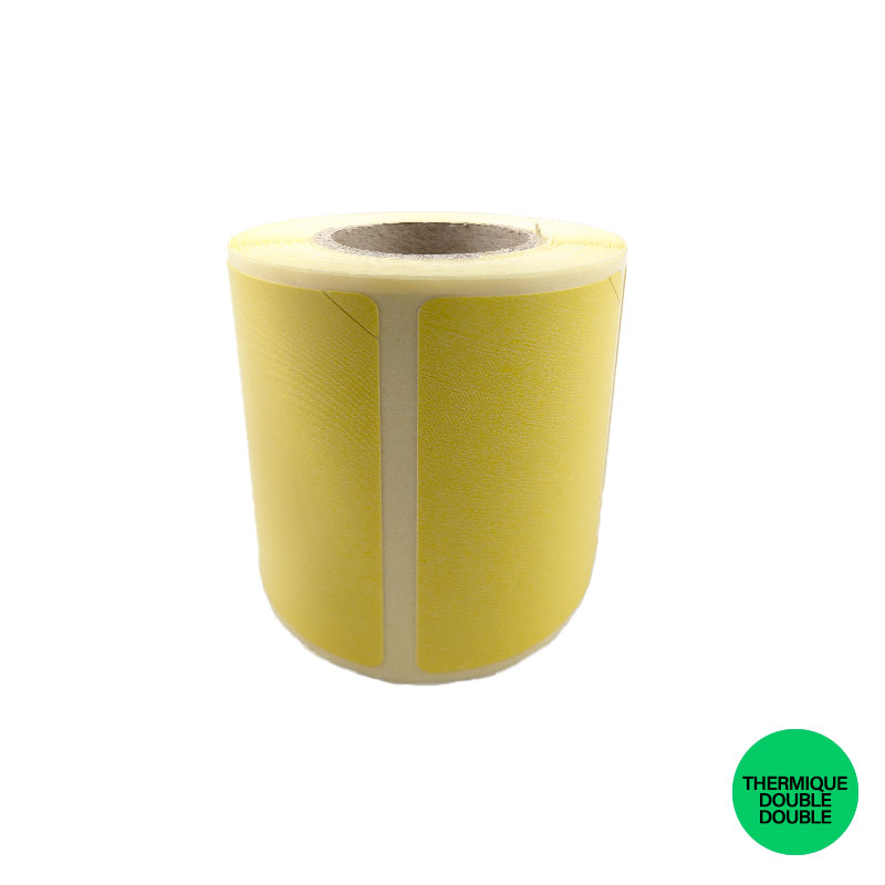 Bobine 200 étiquettes thermique TOP 50x25 mm double enduction
