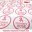 Stickers / Étiquettes octobre rose gratuites
