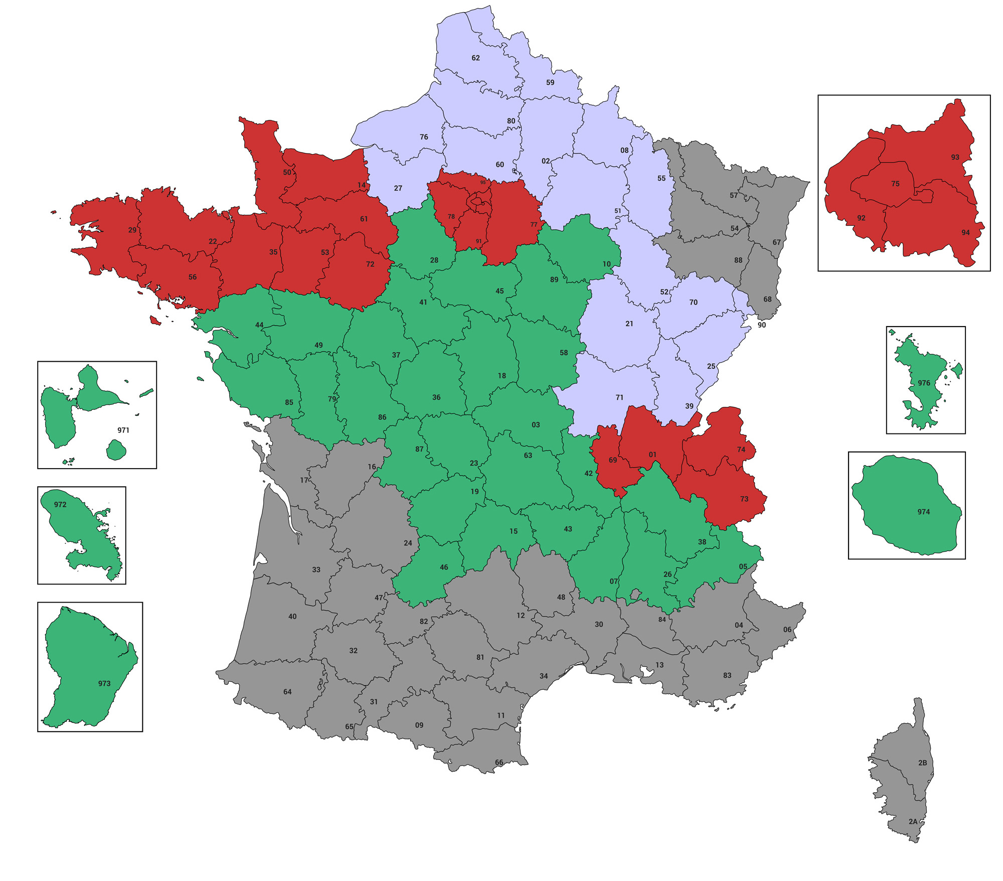 carte commerciaux Luquet et Duranton
